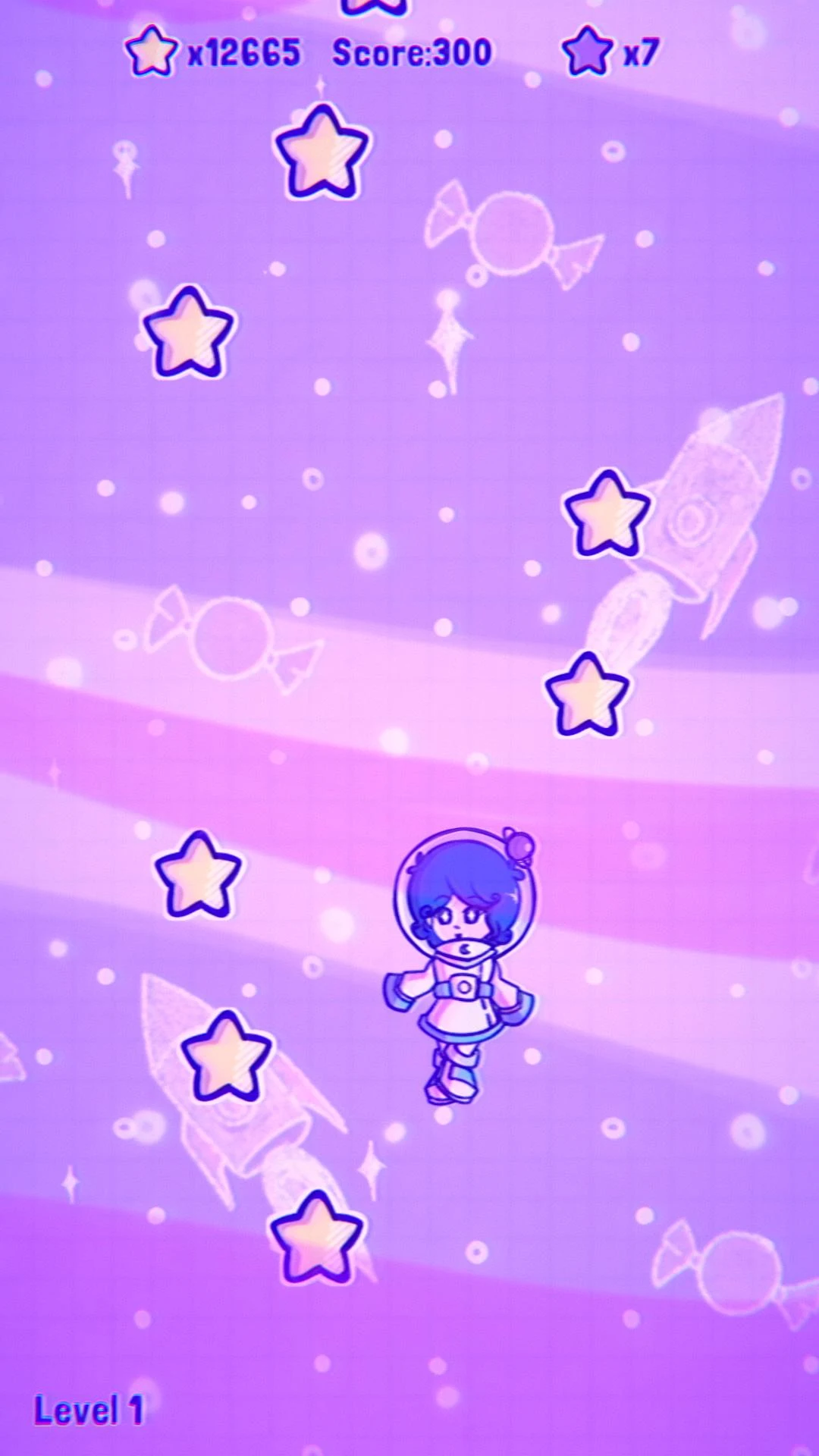 Azureal Space - Endless Game screenshot