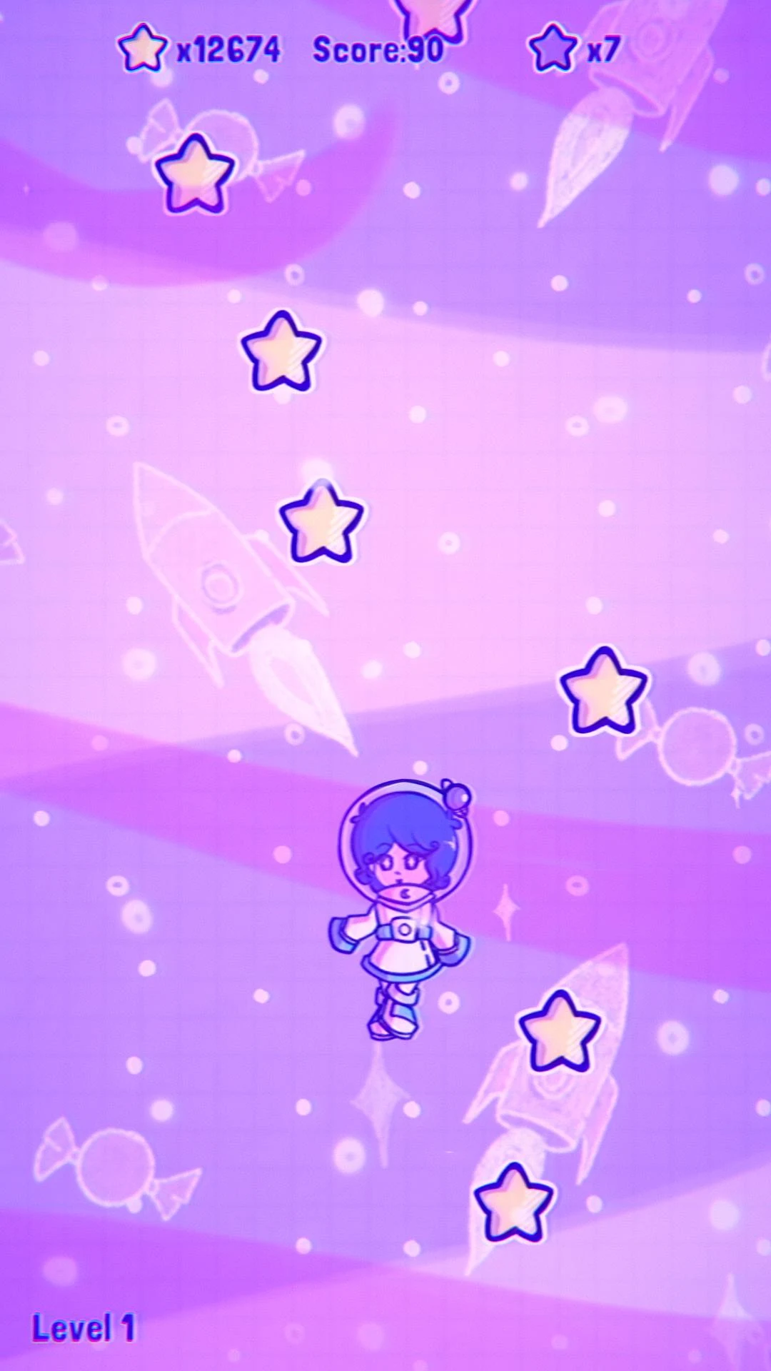 Azureal Space - Endless Game screenshot